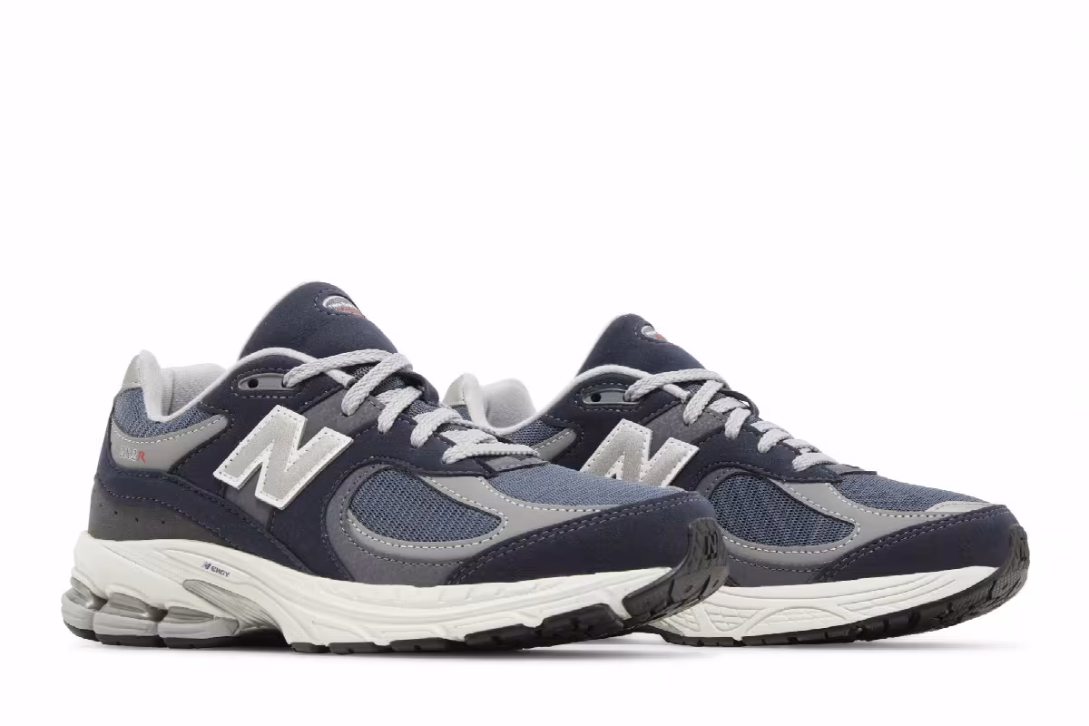 New Balance 2002R Big Kid Wide Eclipse Silver Metallic, view 9