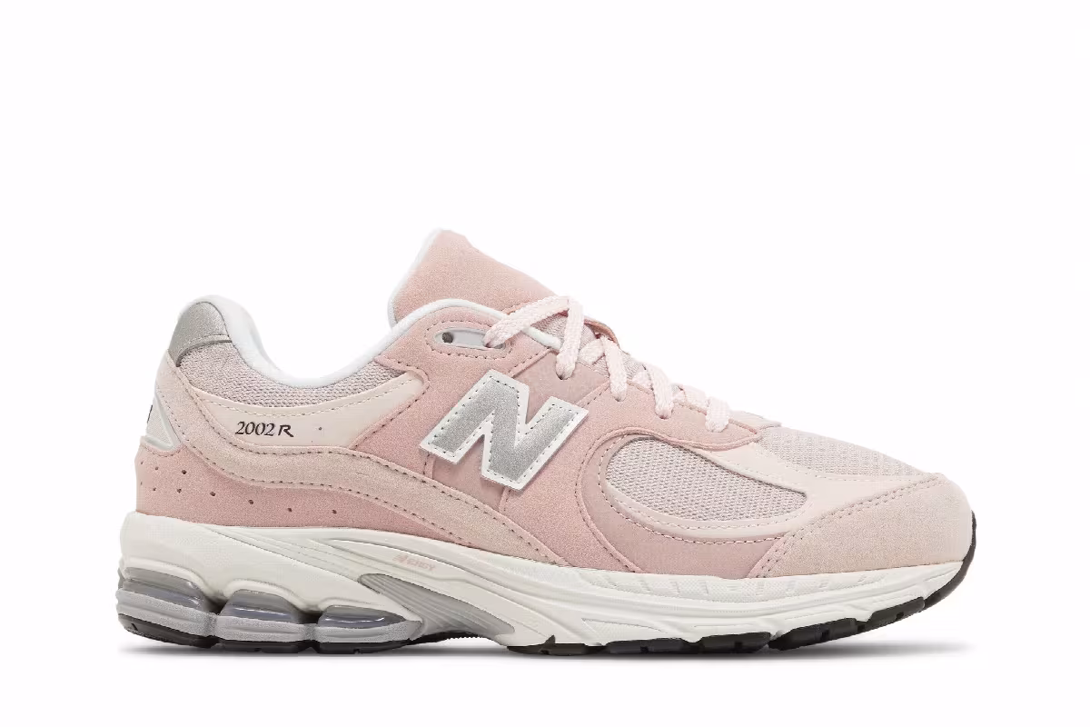 New Balance 2002R Big Kid Wide Pink Sand, view 2