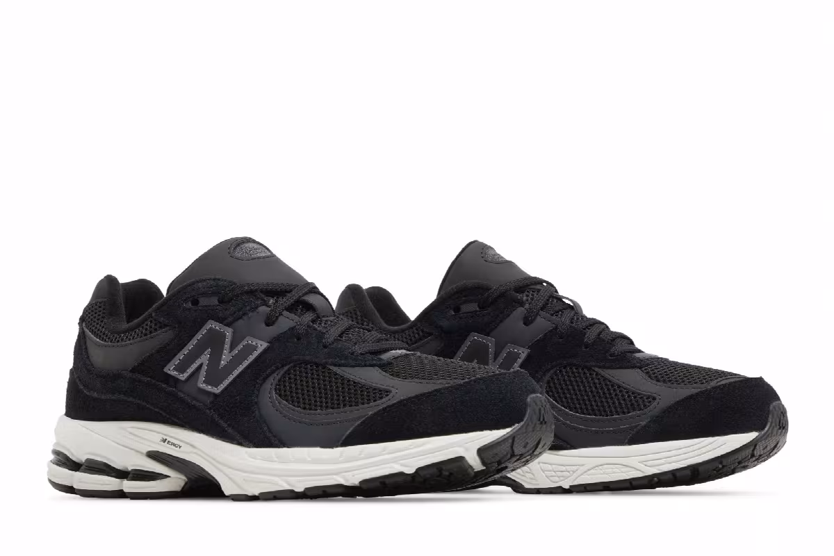 New Balance 2002R Big Kid Wide Black Phantom, view 9