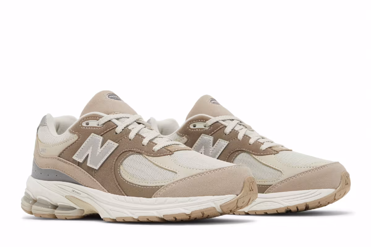 New Balance 2002R Big Kid Wide Timberwolf Mushroom, view 9
