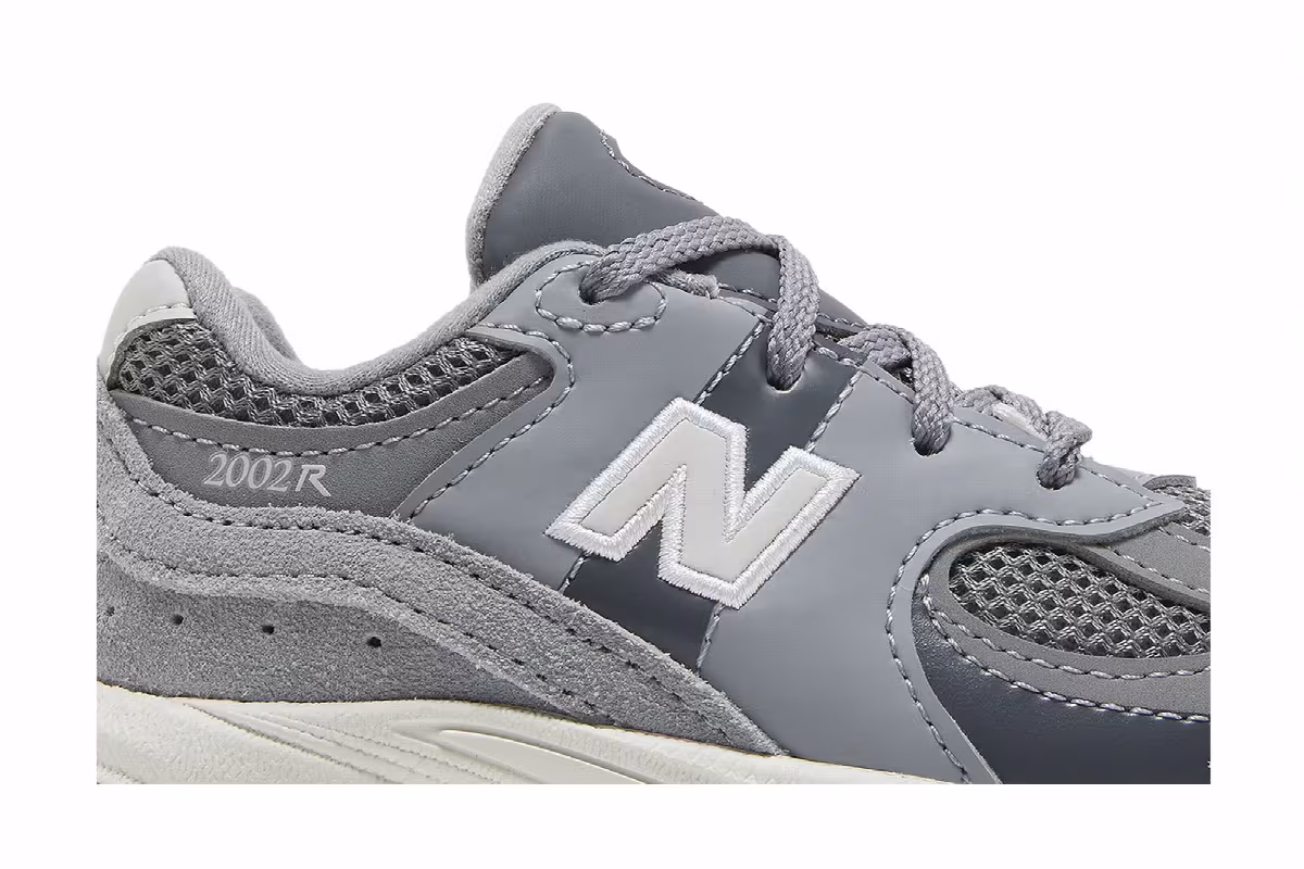 New Balance 2002R Toddler Steel Lead, view 3