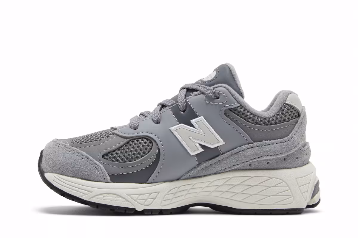 New Balance 2002R Toddler Steel Lead, view 4