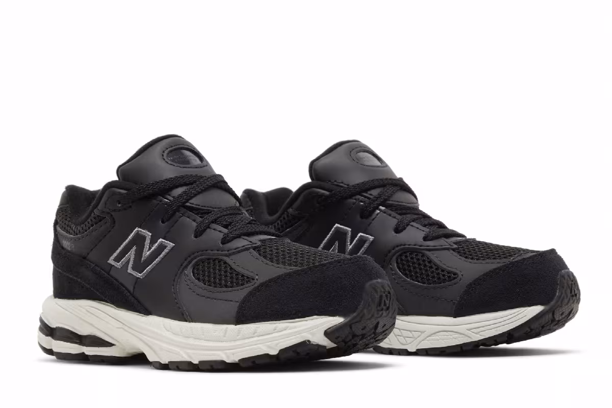 New Balance 2002R Toddler Black Phantom, view 9