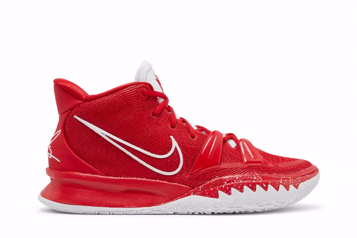 Nike Kyrie 7 TB University Red, view 2