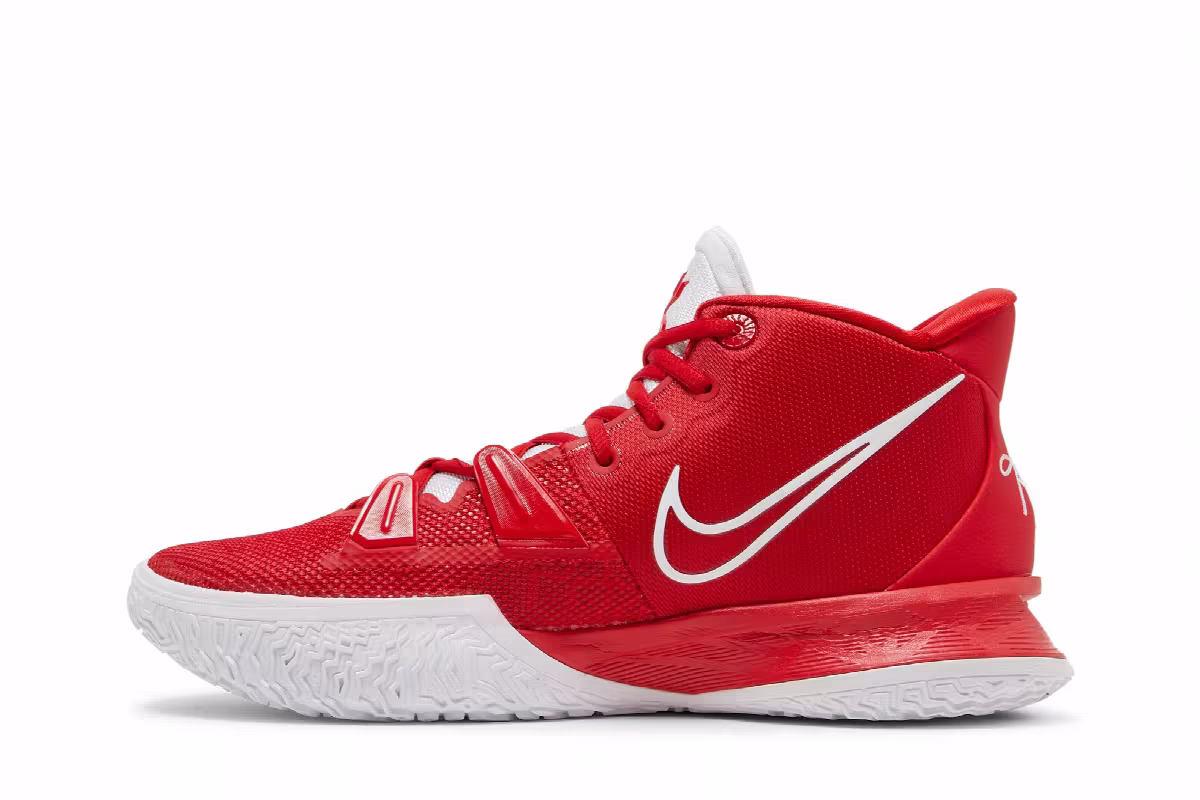 Nike Kyrie 7 TB University Red, view 4