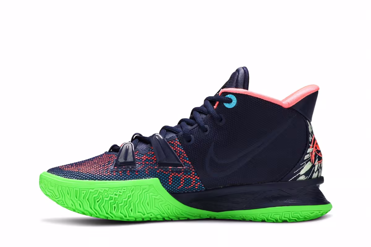 Nike Kyrie 7 Midnight Navy, view 4