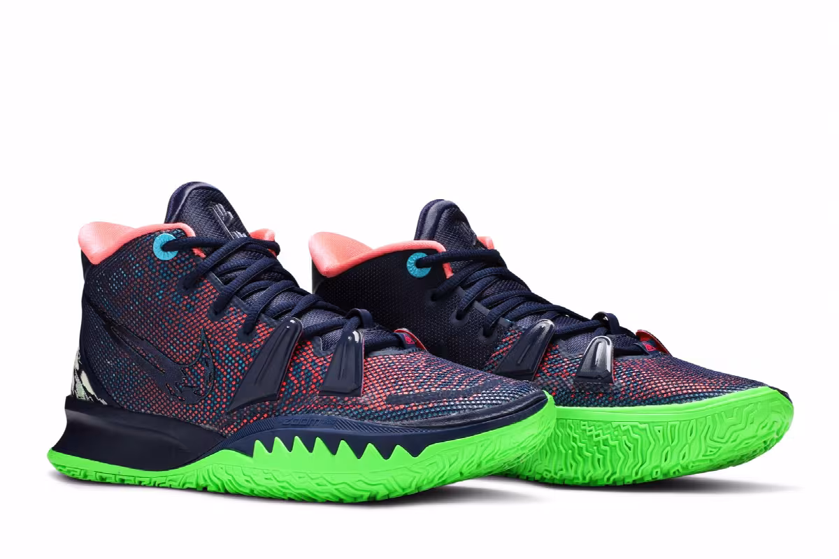 Nike Kyrie 7 Midnight Navy, view 9