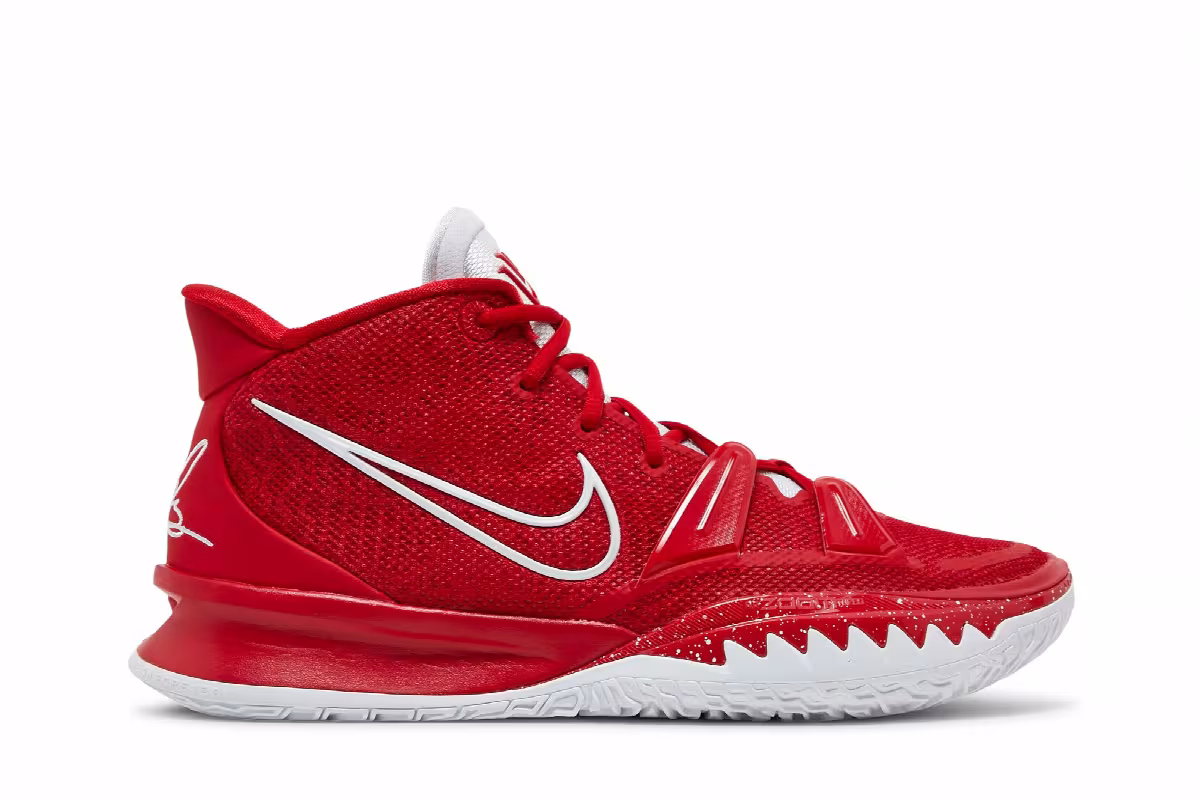 Nike Kyrie 7 TB University Red, view 2