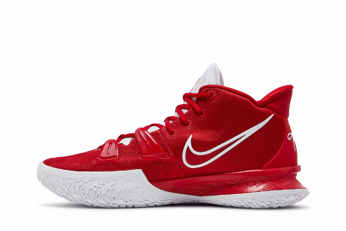 Nike Kyrie 7 TB University Red, view 4