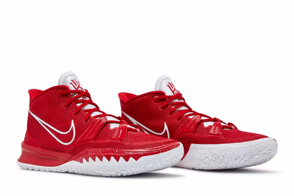 Nike Kyrie 7 TB University Red, view 9