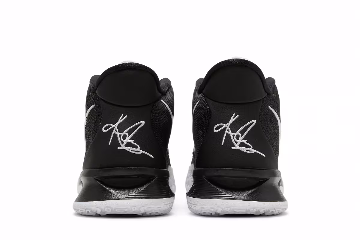 Nike Kyrie 7 TB Black White, view 7