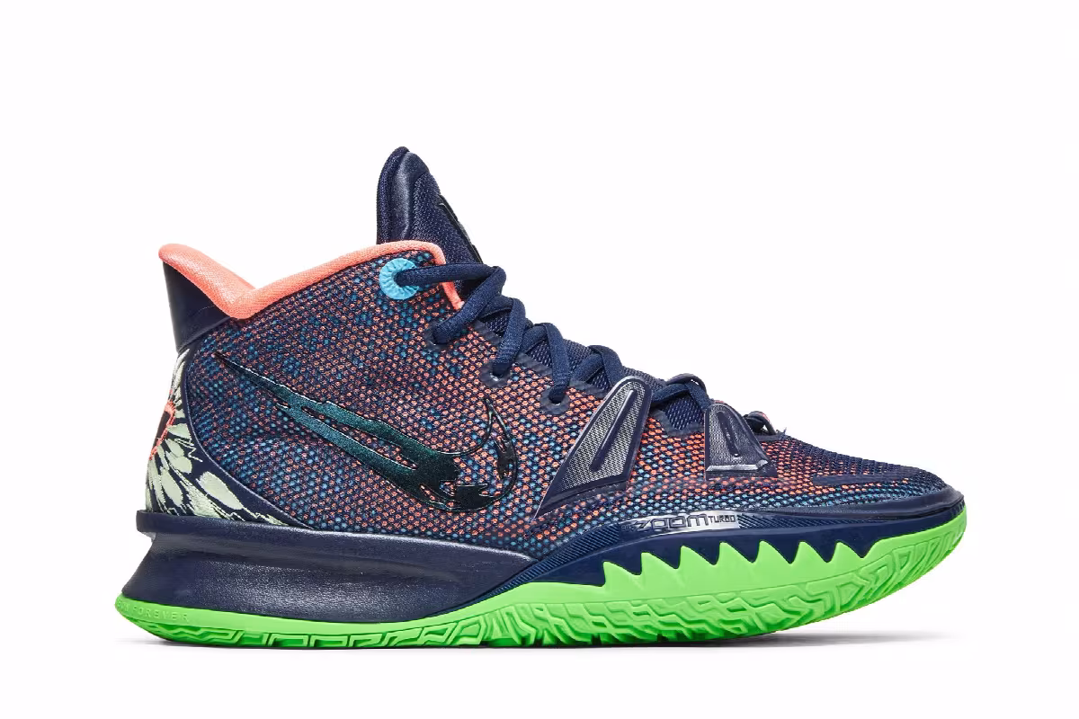 Nike Kyrie 7 EP Midnight Navy, view 2