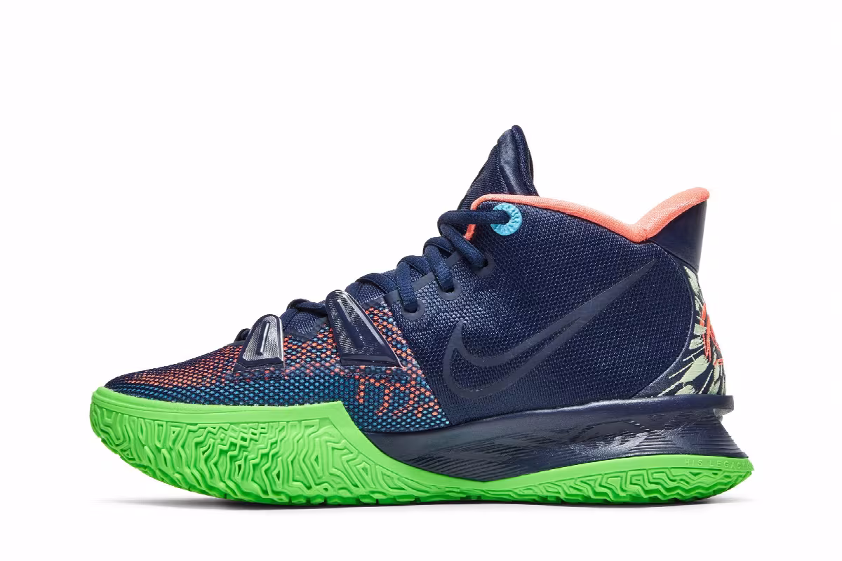 Nike Kyrie 7 EP Midnight Navy, view 4