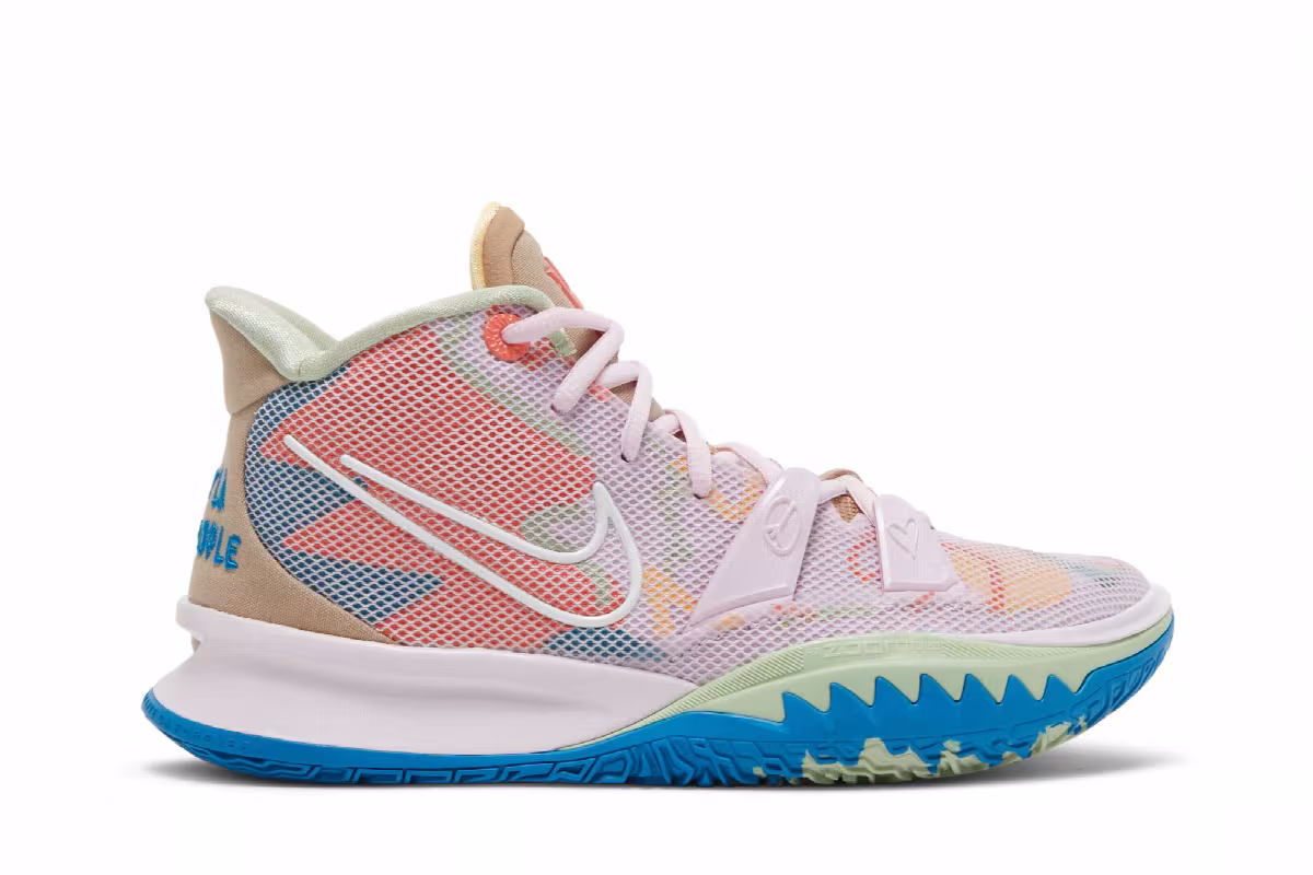 Nike Kyrie 7 EP 1 World 1 People - Regal Pink, view 2