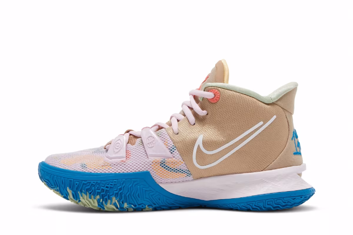 Nike Kyrie 7 EP 1 World 1 People - Regal Pink, view 4