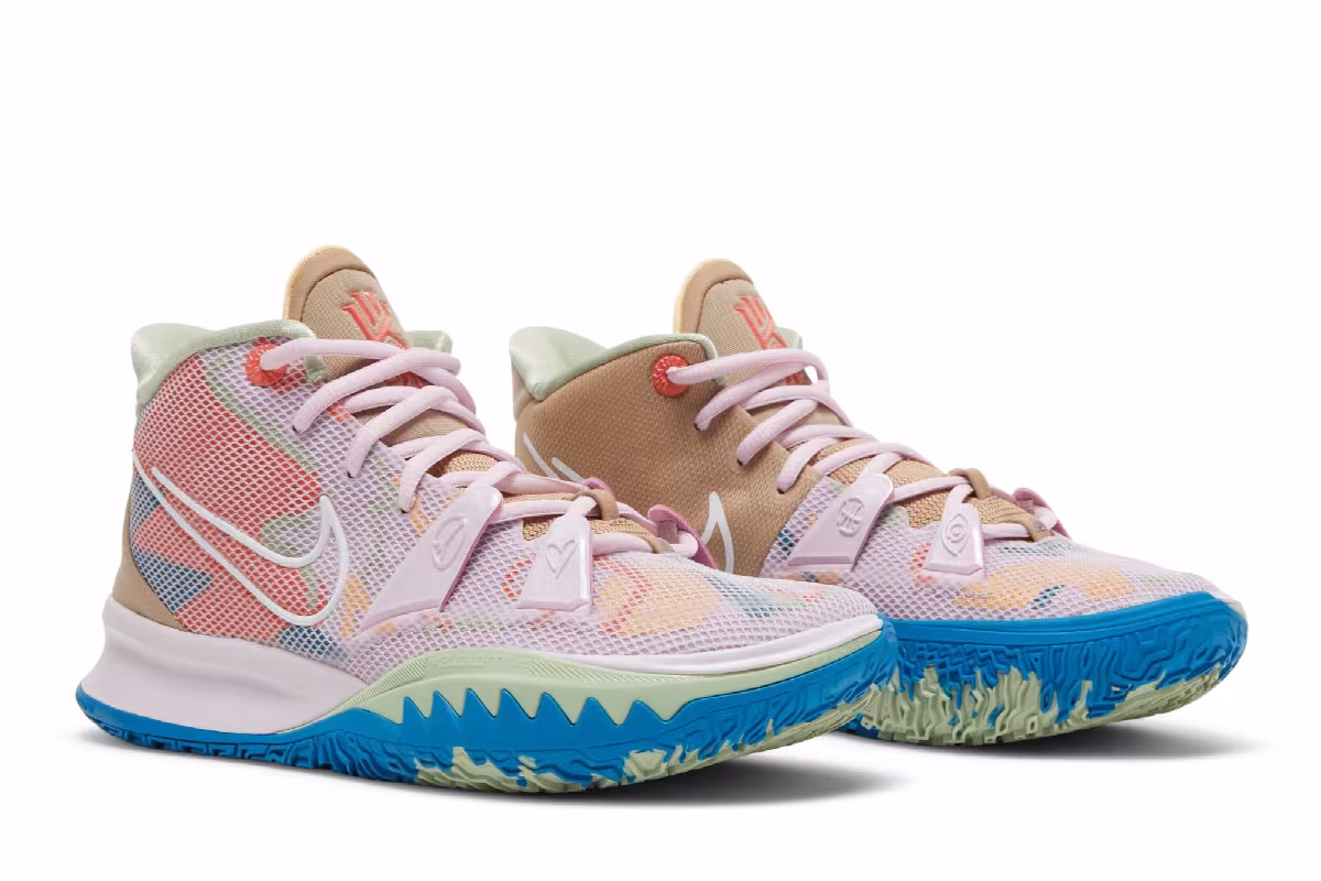 Nike Kyrie 7 EP 1 World 1 People - Regal Pink, view 9