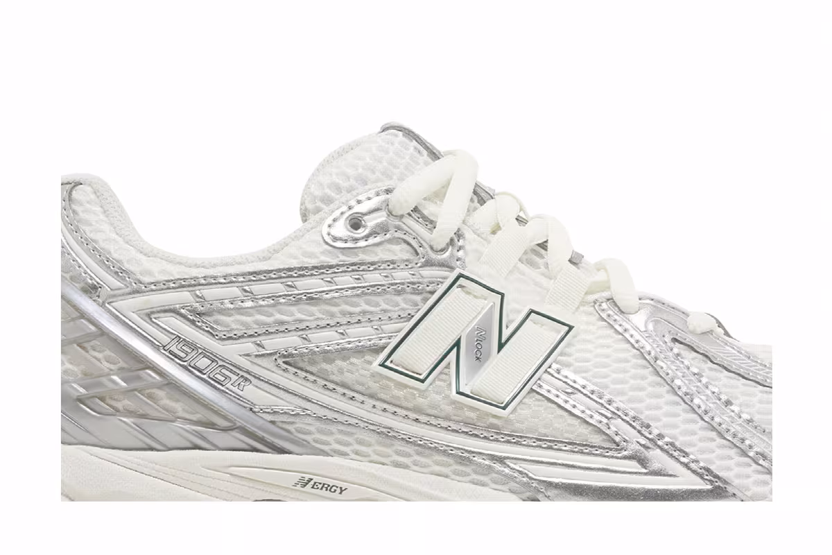 New Balance 1906R Silver Metallic Cream, view 3