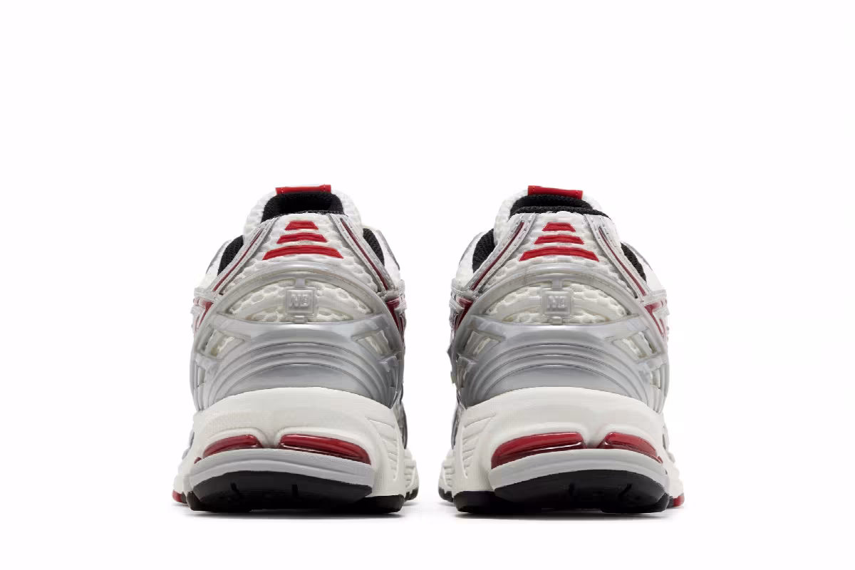 New Balance 1906R Silver Classic Crimson, view 7