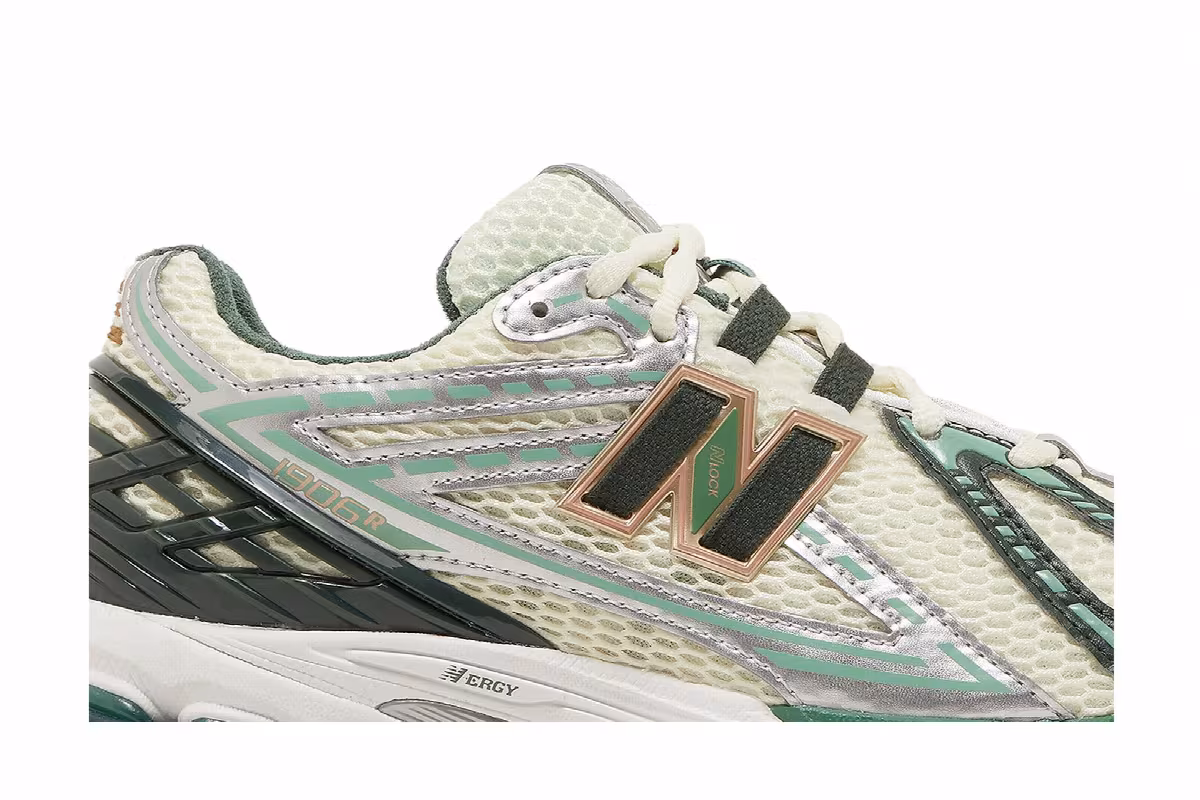 Aimé Leon Dore x New Balance 1906R Green, view 3