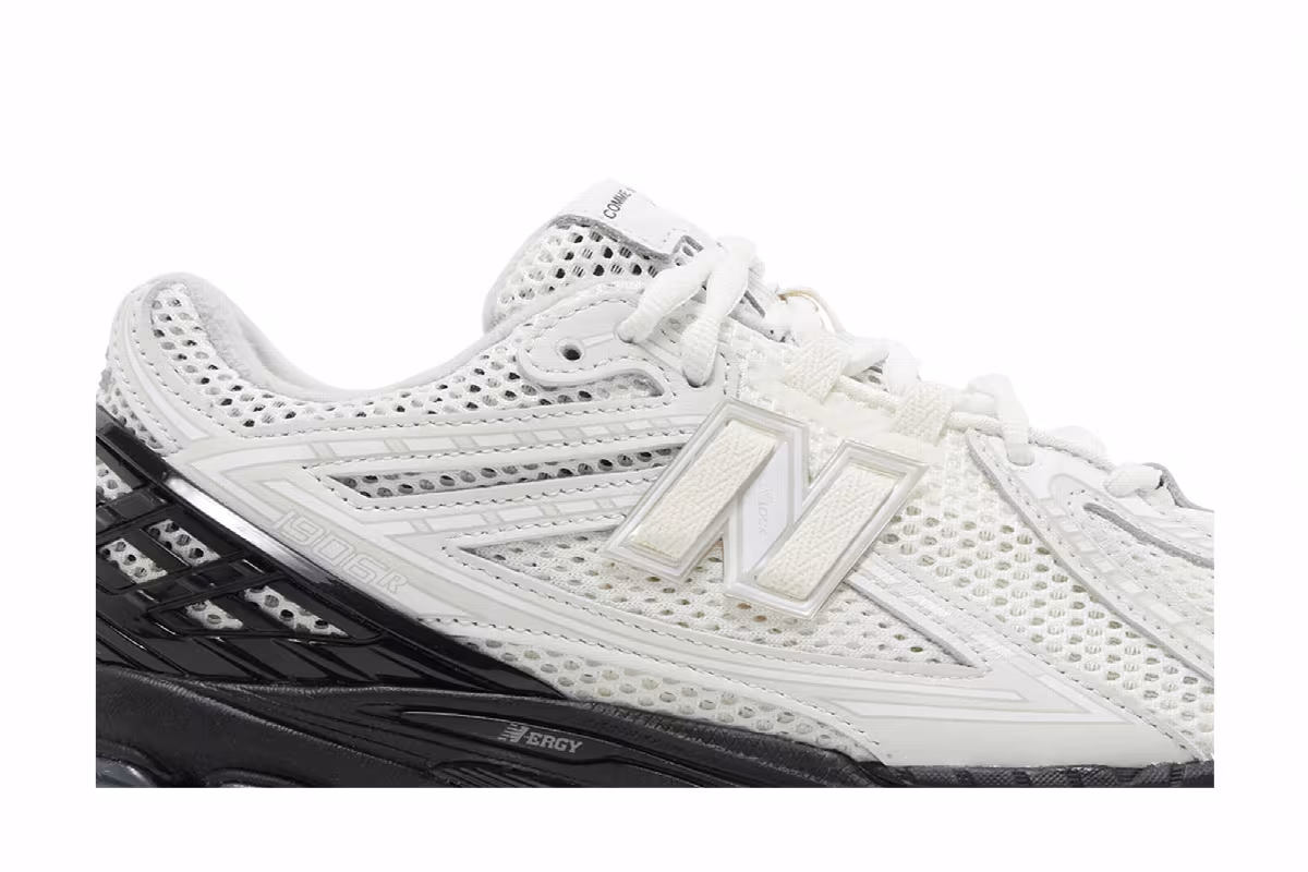 Comme des Garçons Homme x New Balance 1906R White Black, view 3