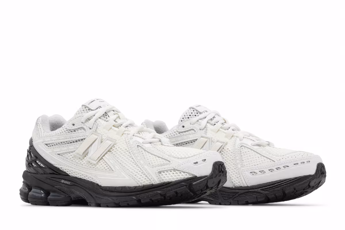 Comme des Garçons Homme x New Balance 1906R White Black, view 9