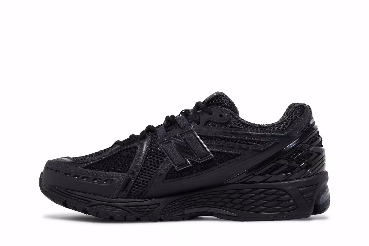 Comme des Garçons Homme x New Balance 1906R Black, view 4