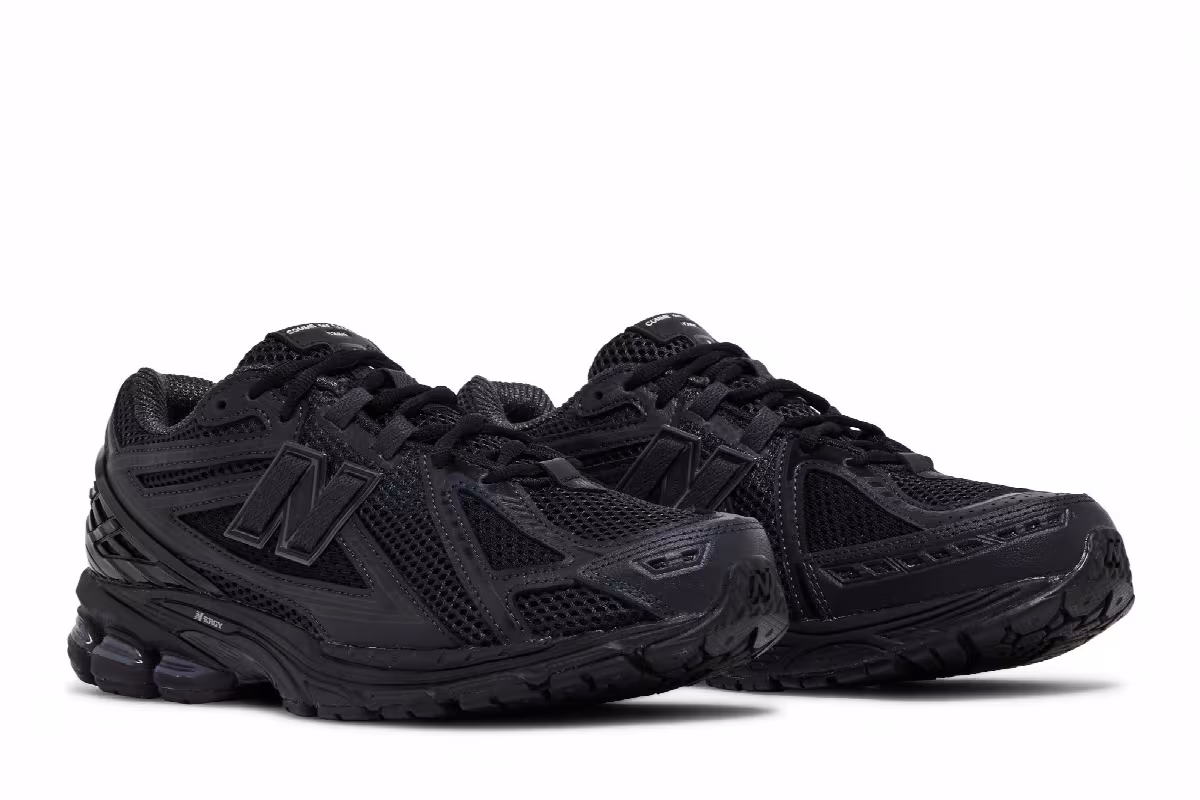 Comme des Garçons Homme x New Balance 1906R Black, view 9