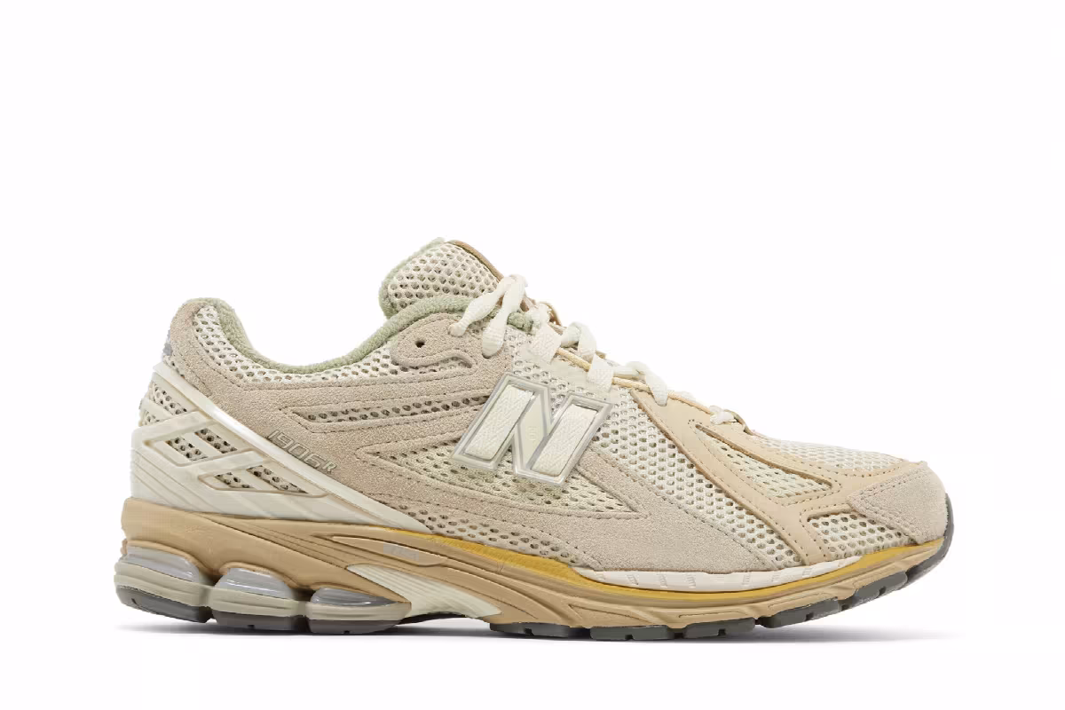 AURALEE x New Balance 1906R Bone White, view 2