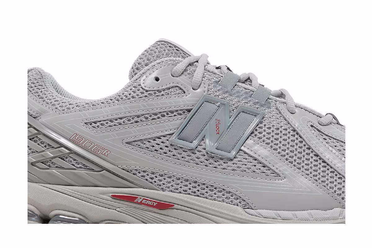 New Balance 1906R Grey Deep Red, view 3