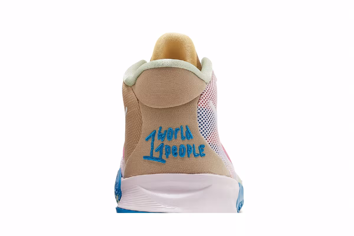 Nike Kyrie 7 GS 1 World 1 People - Regal Pink, view 8