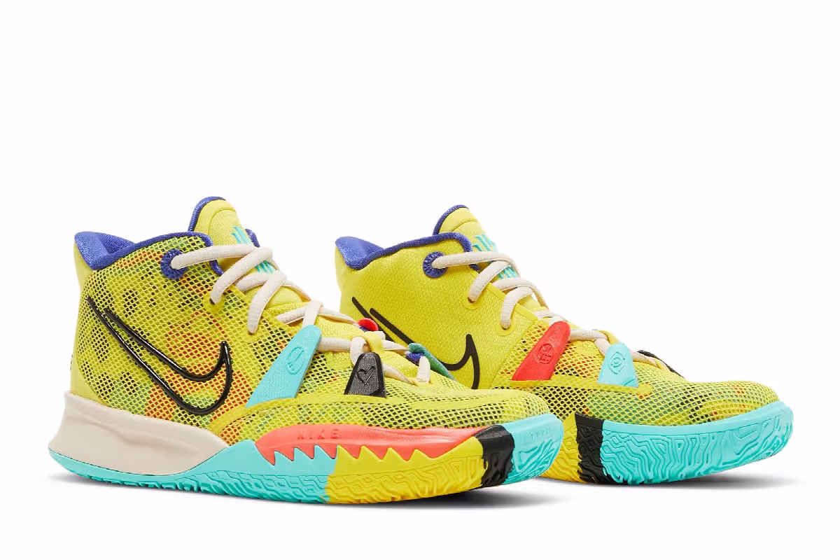Nike Kyrie 7 GS 1 World 1 People, view 9