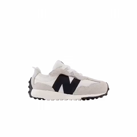 New Balance 327 New-B Hook & Loop Toddler 'Silver Birch Black'