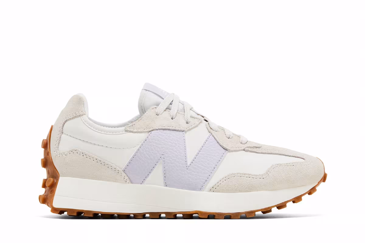 New Balance Women's 327 Moonbeam Lilac, view 2