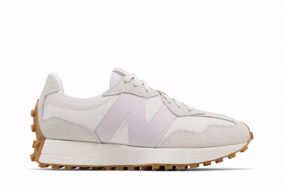 New Balance Women's 327 Moonbeam December Sky, view 2