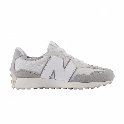 New Balance 327 Bungee Lace Little Kid Wide 'Reflection White'