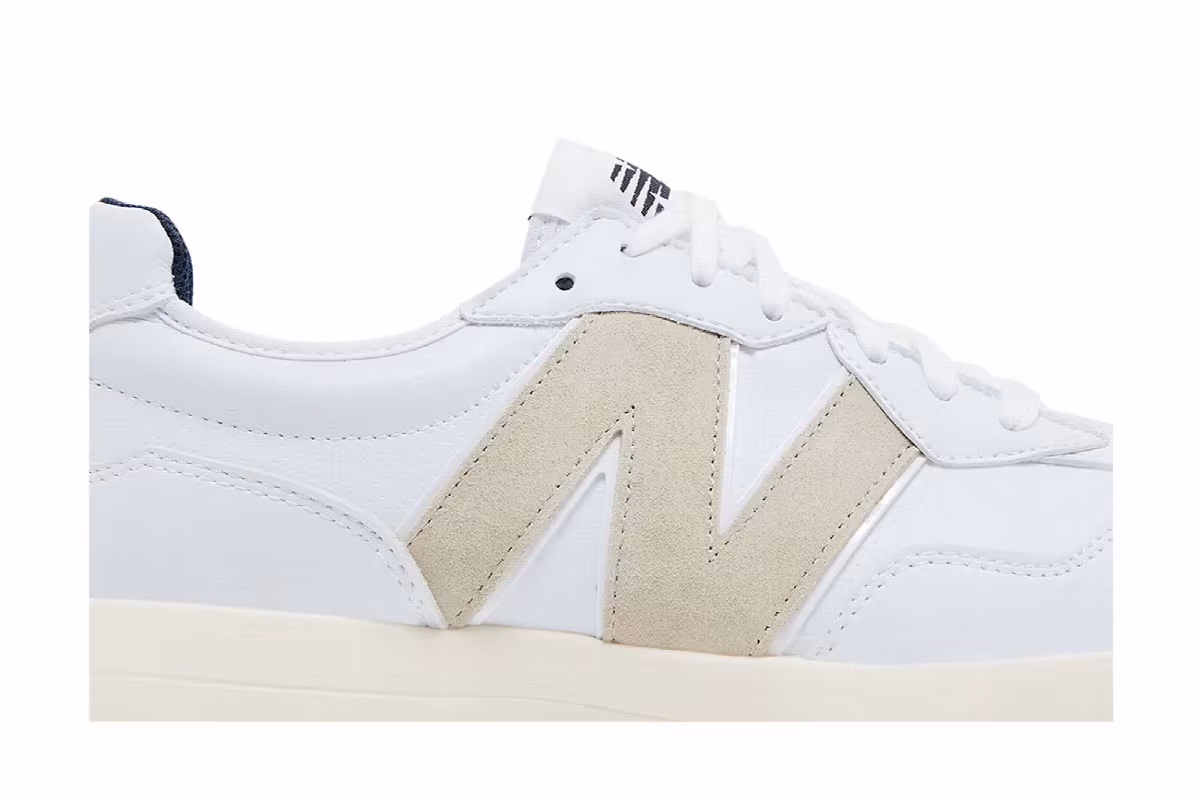 CALIA x New Balance Women's 327 Golf White Gum, view 3