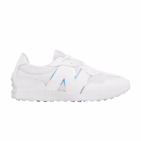 New Balance 327 Big Kid 'White Grey Iridescent'