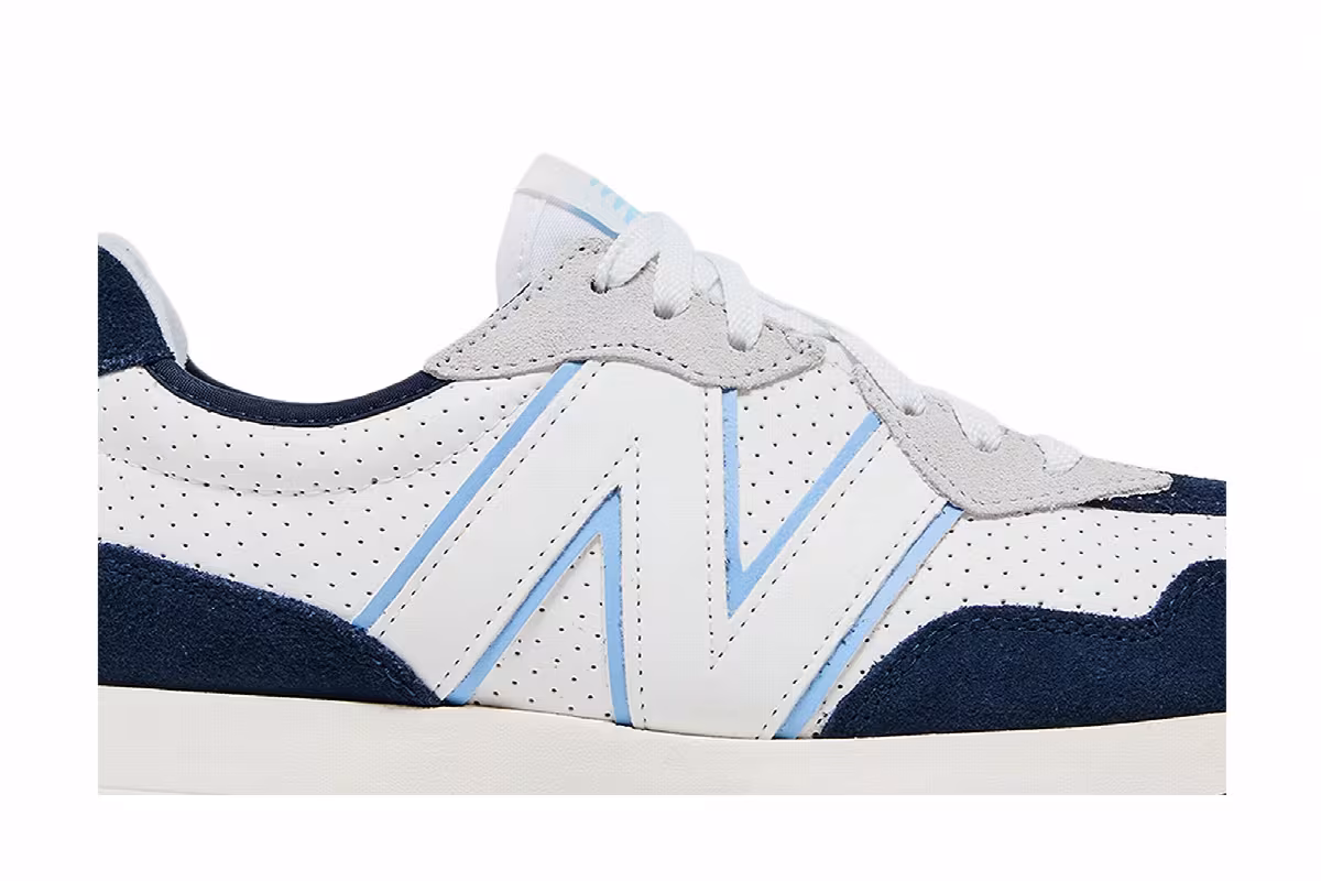 New Balance 327 Navy Light Blue, view 3