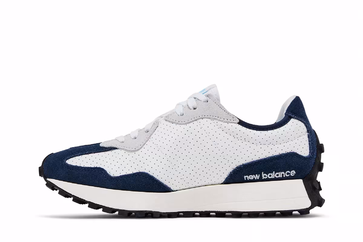 New Balance 327 Navy Light Blue, view 4