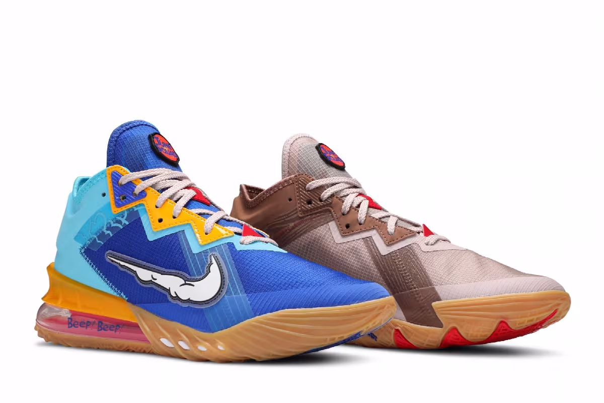 Space Jam x LeBron 18 Low Wile E. x Roadrunner, view 9