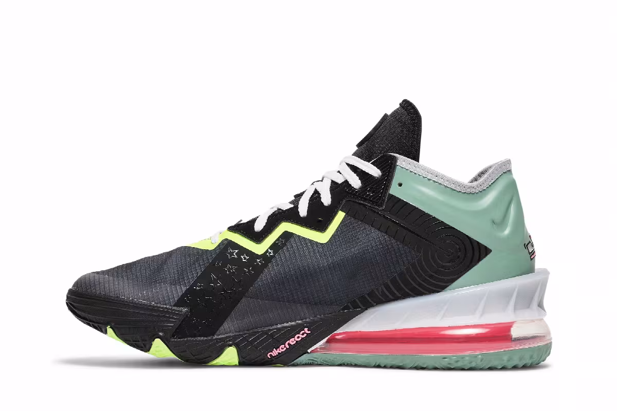 Men's Space Jam x LeBron 18 Low Bugs x Marvin, view 4