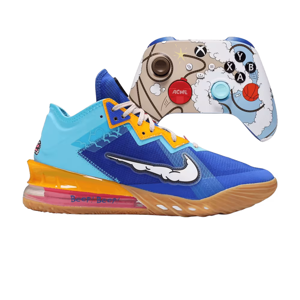 Xbox x Space Jam x LeBron 18 Low Wile E. x Roadrunner