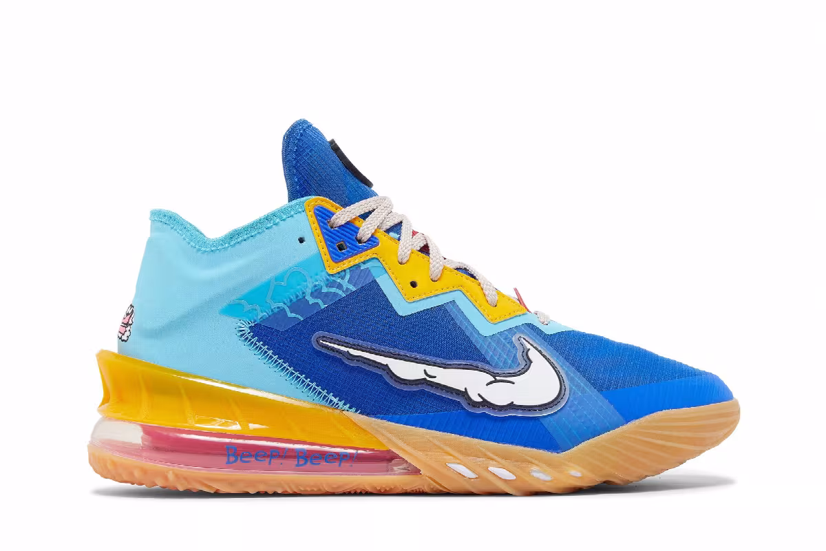 Space Jam x LeBron 18 Low EP Wile E. x Roadrunner, view 2