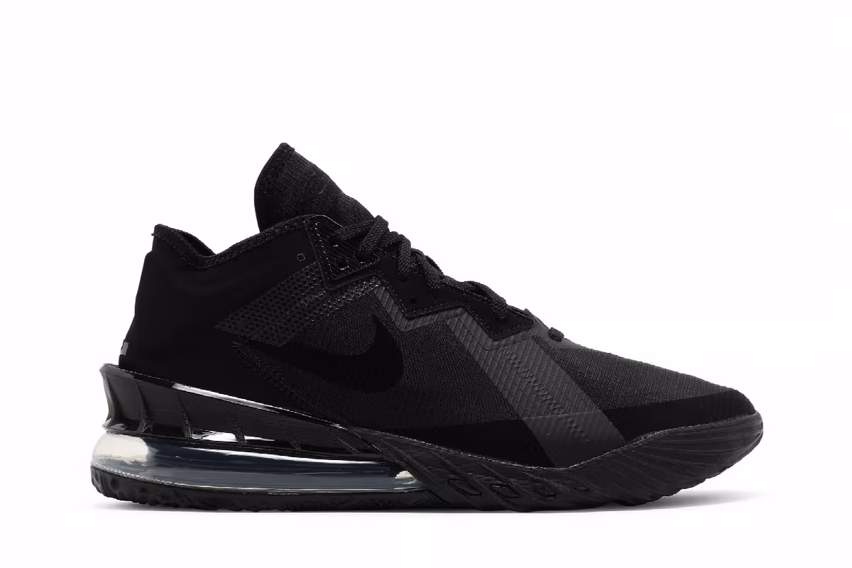 Nike LeBron 18 Low Zero Dark 23, view 2