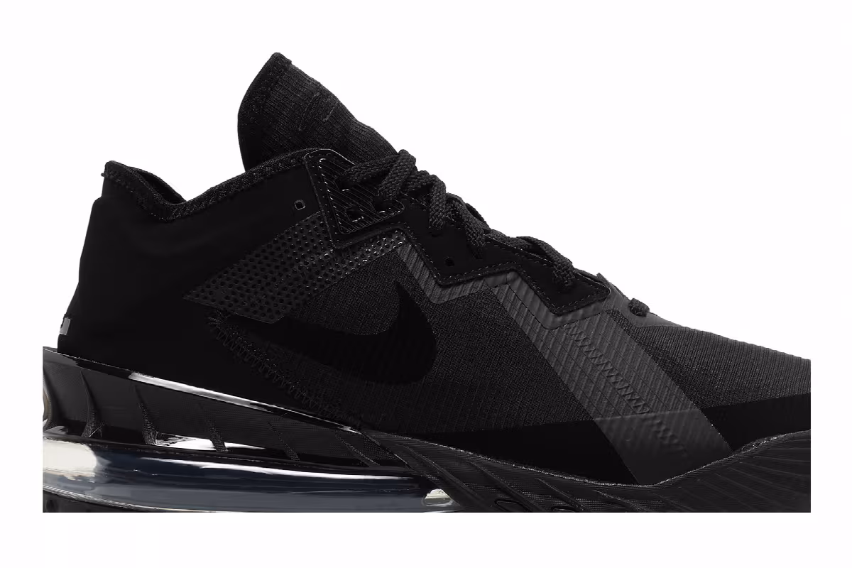 Nike LeBron 18 Low Zero Dark 23, view 3