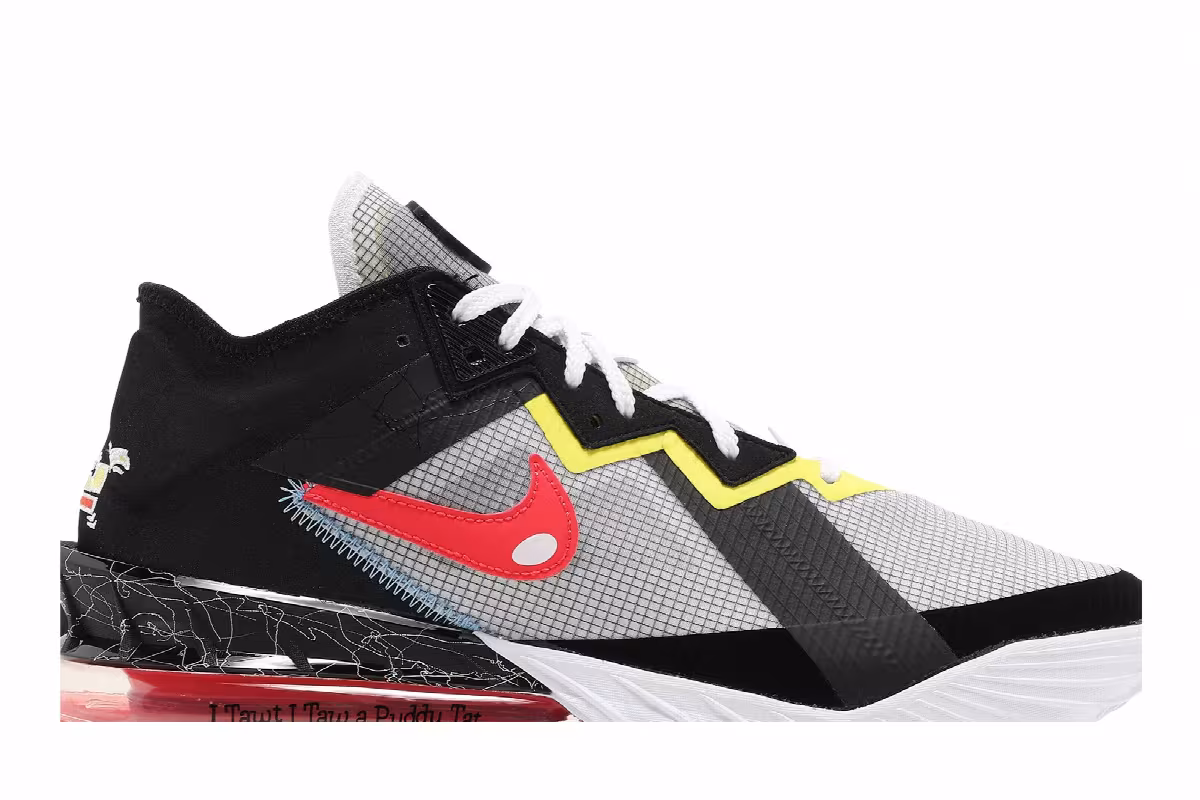 Space Jam x LeBron 18 Low Sylvester x Tweety, view 3