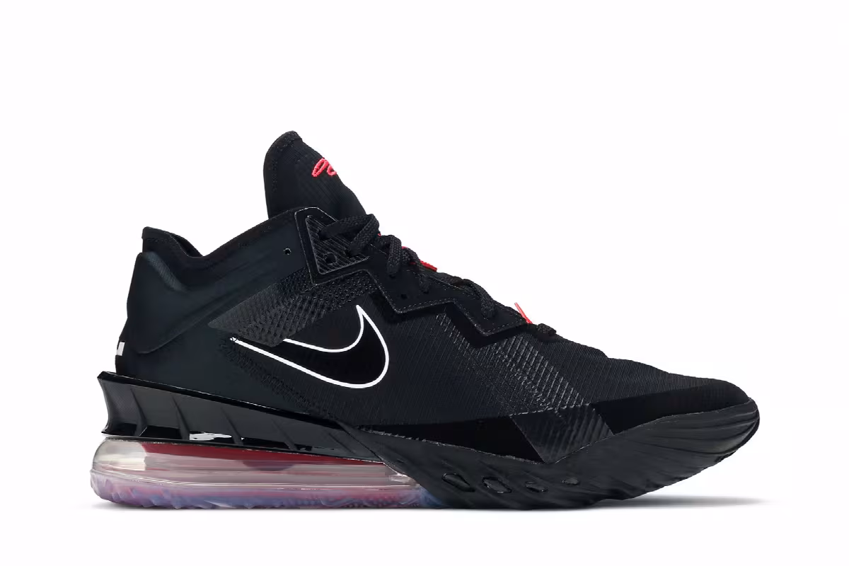 Nike LeBron 18 Low Bred, view 2