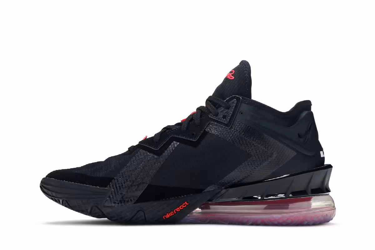 Nike LeBron 18 Low Bred, view 4