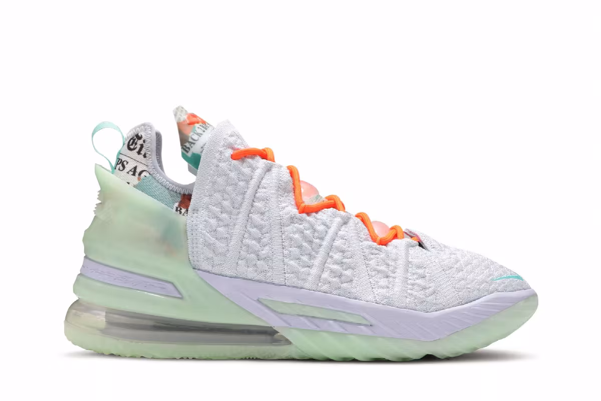 Diana Taurasi x Nike LeBron 18 GOAT Vision, view 2