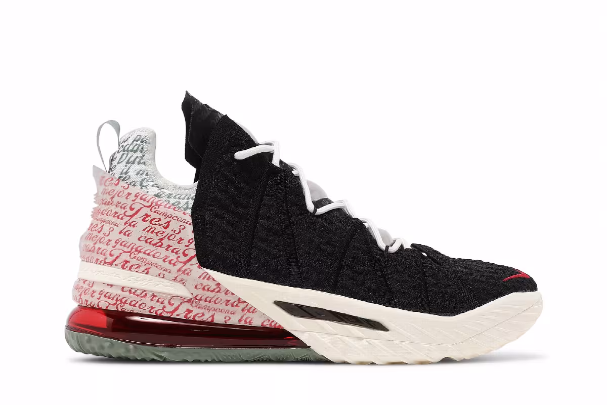 Diana Taurasi x Nike LeBron 18 La Cabra, view 2